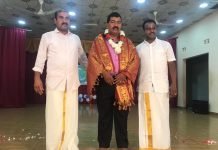 செல்லத்துரை சிவா அவர்கள் கௌரவம் பெறுகின்றார்